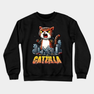 Catzilla S01 D52 Crewneck Sweatshirt